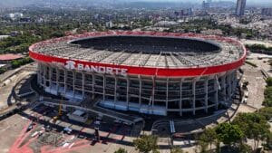 Estádios da Copa do Mundo 2026 - Vista aérea do Estadio Azteca
