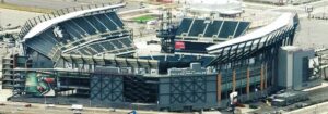 Estádios da Copa do Mundo 2026 - Vista aerea do Lincoln Financial Field