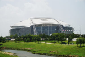 Estádios da Copa do Mundo 2026 - Vista exterior do AT&T Stadium