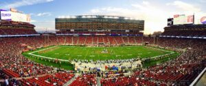 Estádios da Copa do Mundo 2026 - Vista interior do Levi's Stadium