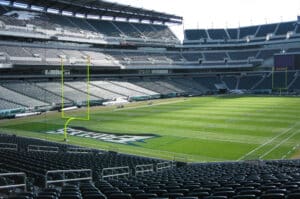 Estádios da Copa do Mundo 2026 - Vista interior do Lincoln Financial Field