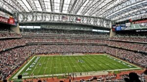 Estádios da Copa do Mundo 2026 - Vista interior do NRG Stadium