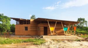 Arquitectura africana e tropical: Construção em terra comprimida