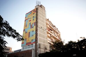 Arquitectura africana e tropical: Edifício em Maputo
