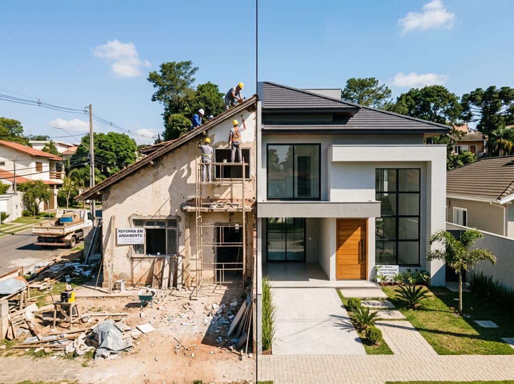 Reformar ou Construir de Raiz? Como Decidir o Melhor Caminho Para a Sua Família 1 Reformar ou construir de raiz? A resposta certa depende da sua situação específica