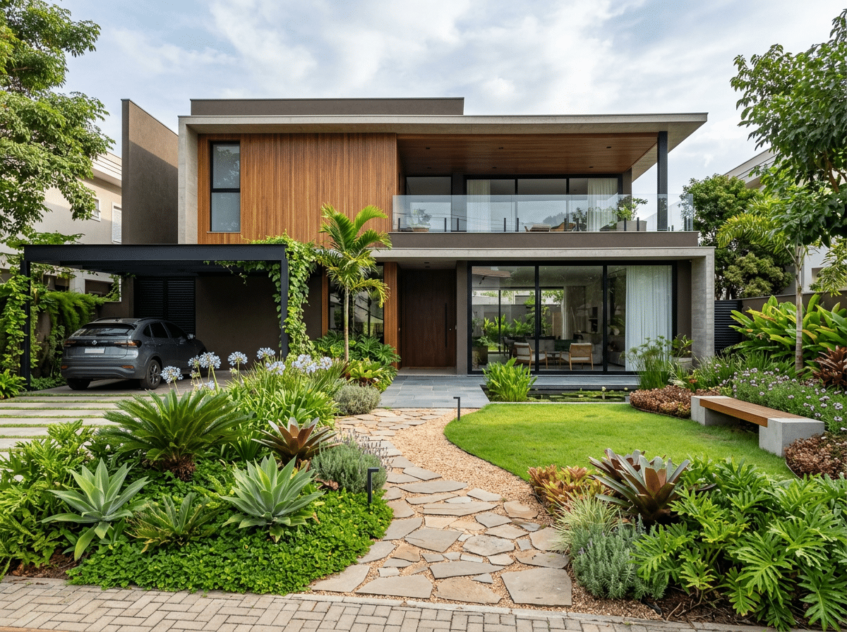ARQUIMPACT ARQUITECTOS 32 Um bom paisagismo residencial é uma extensão real da casa, não apenas decoração