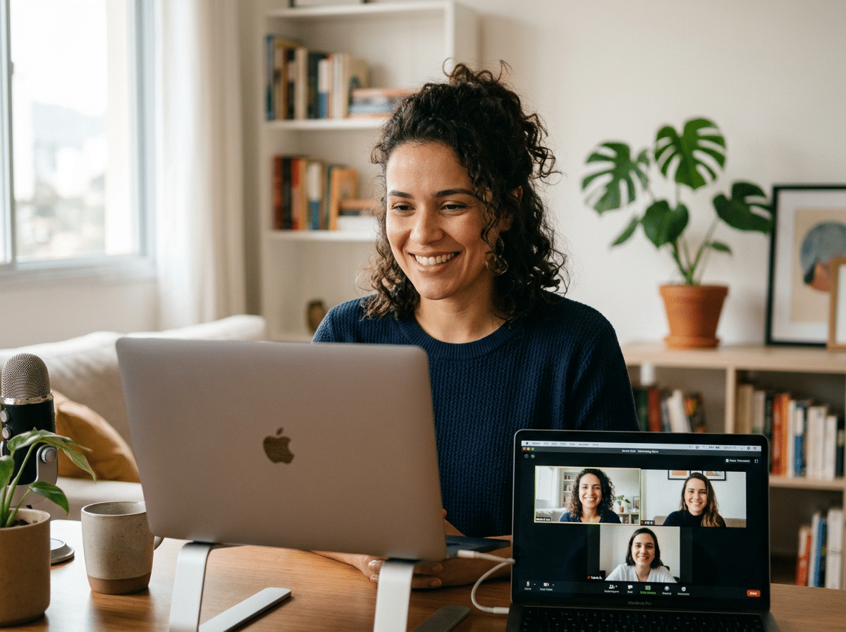 Home office - A posição da luz natural pode ser a diferença entre uma boa e uma má videochamada