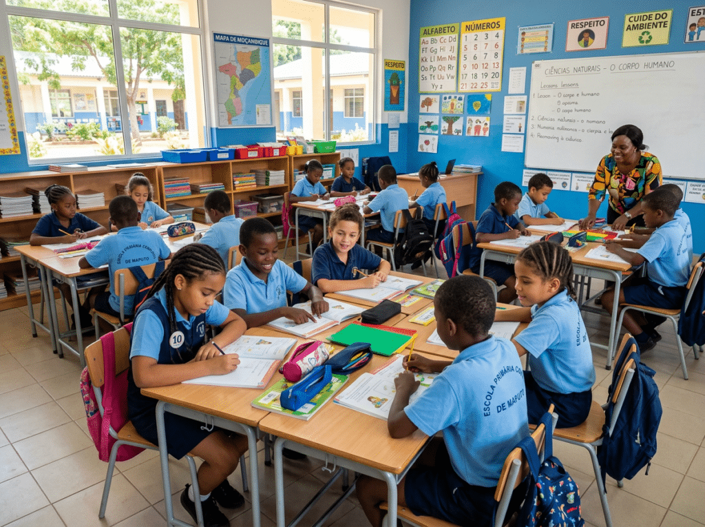 Como Construir uma Escola: 6 Decisões de Projecto Que Influenciam a Aprendizagem 1 Construir uma escola - Alunos na sala de aulas